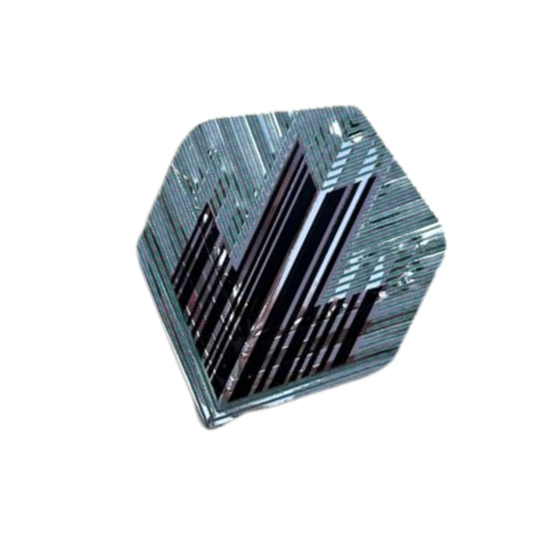 Unicorn Specialist Q Ribbed Metallic Dart Flights, No 2 Shape