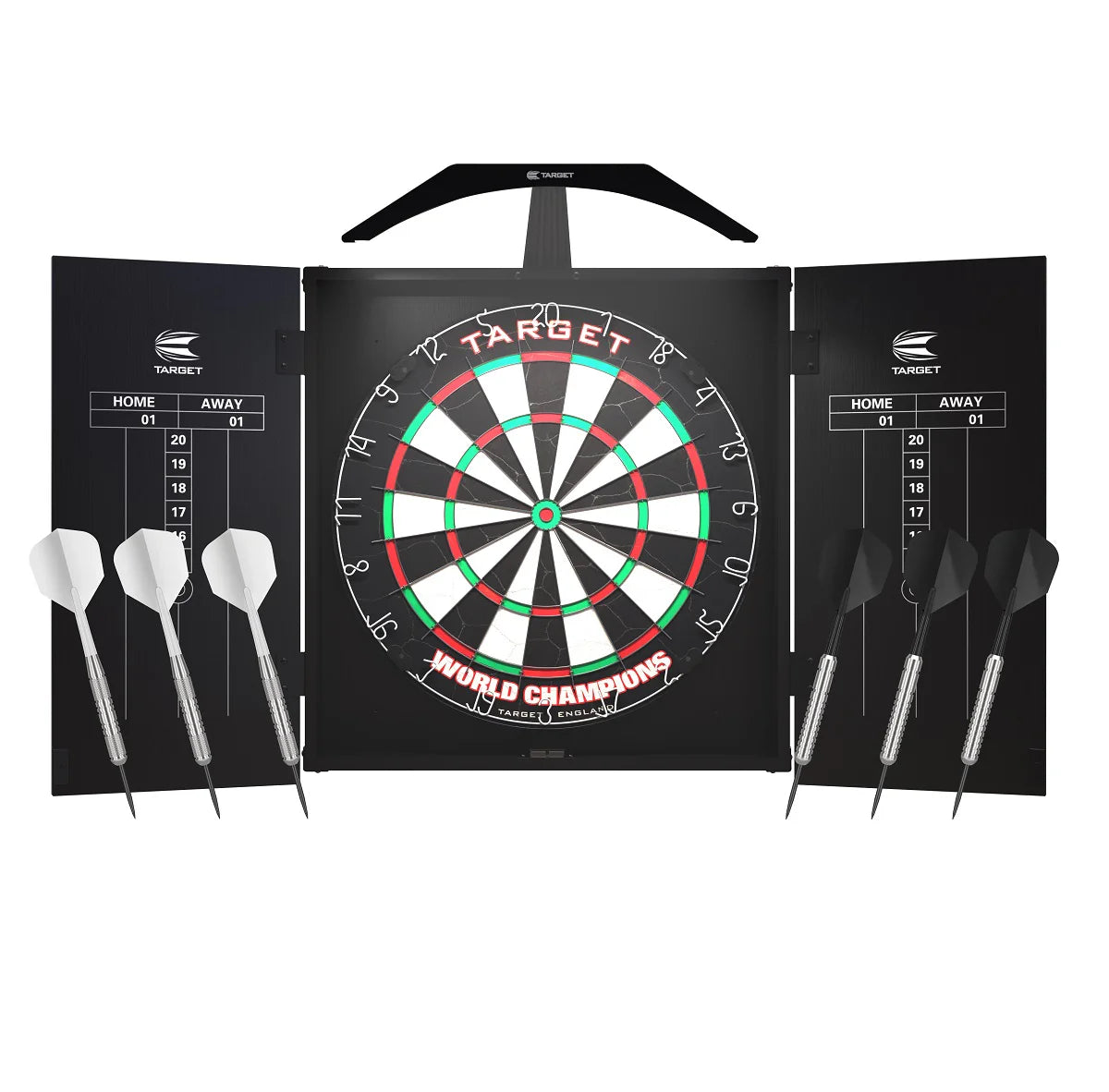Target ARC Cabinet, Complete Darts Centre with Lighting
