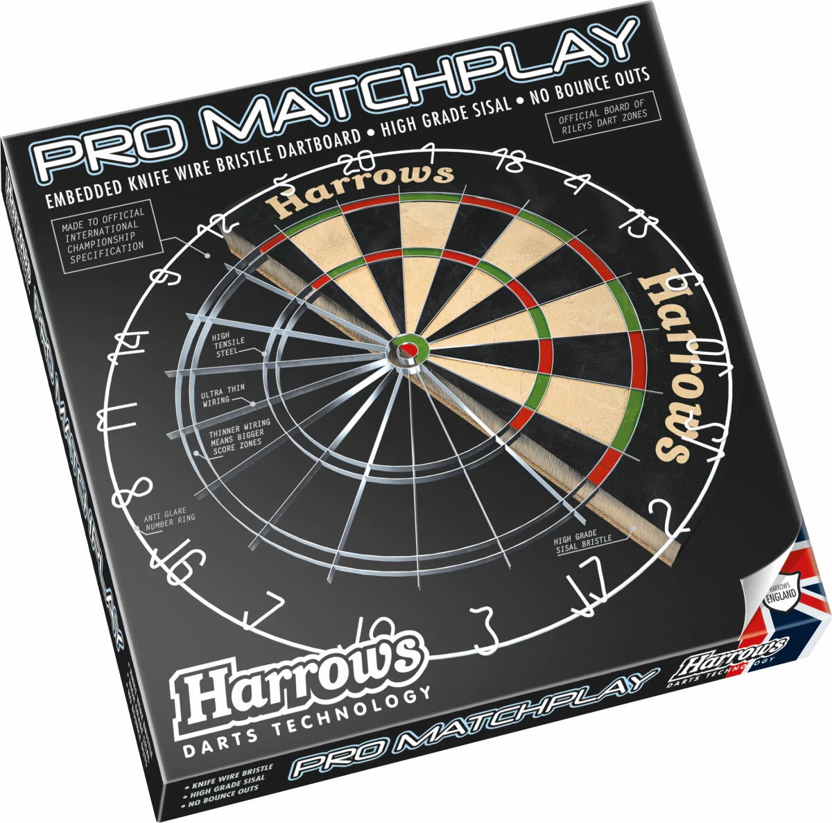 Pro Matchplay Competition Dartboard by Harrows