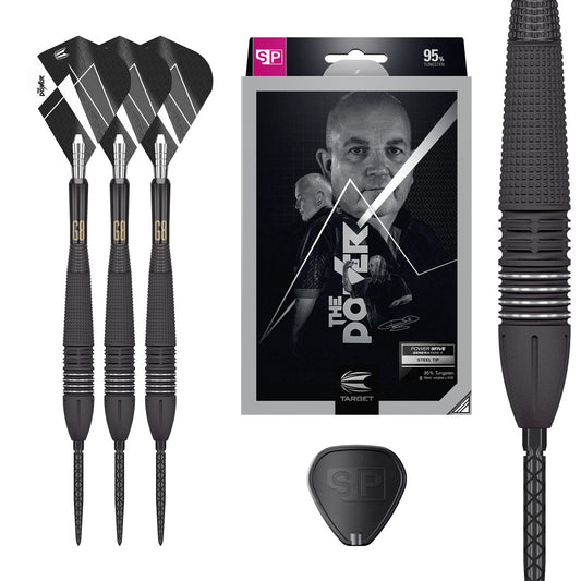 Phil Taylor Power 9FIVE G8 95% Tungsten Swiss Point Steel Tip Darts by Target