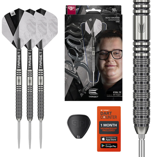 Target Beau Greaves G1 90% Tungsten SP Steel Tip Darts