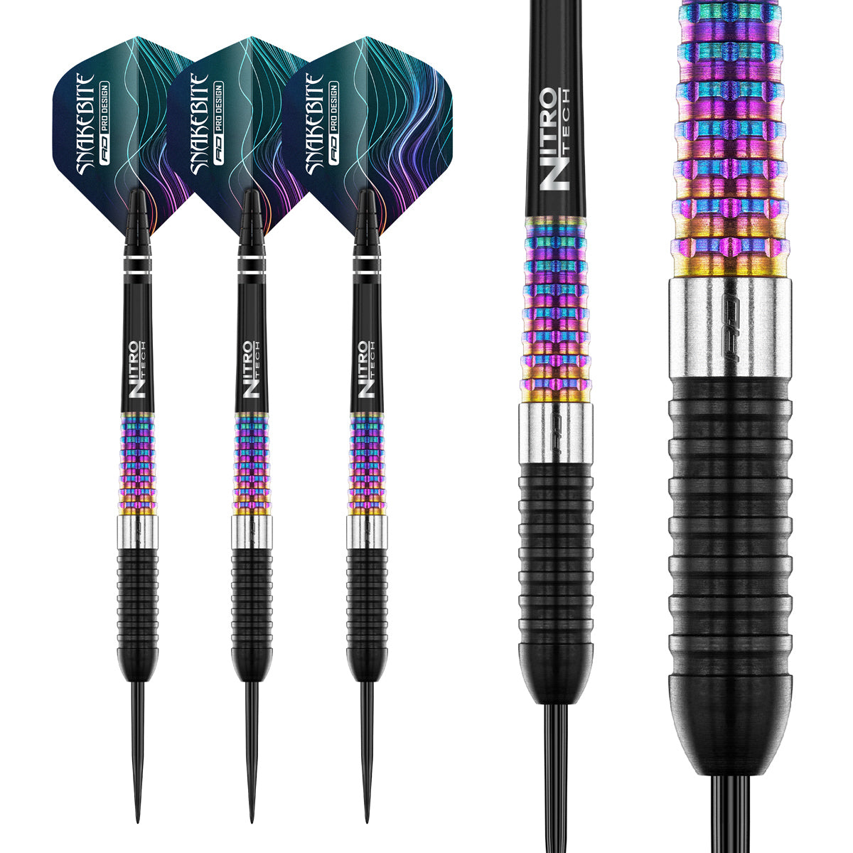 Peter Wright Corra 90% Tungsten Steel Tip Darts by Red Dragon