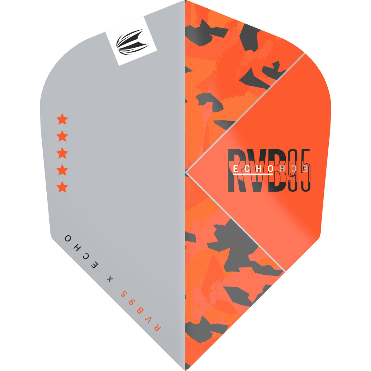 Raymond van Barneveld RVB95 Echo Pro.Ultra No6 Dart Flights by Target