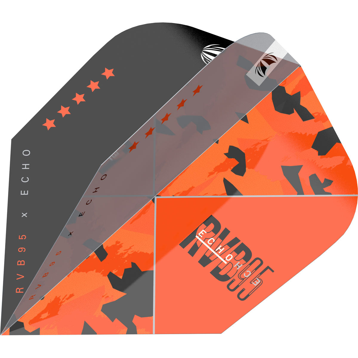 Raymond van Barneveld RVB95 Echo Pro.Ultra Ten-X Dart Flights by Target