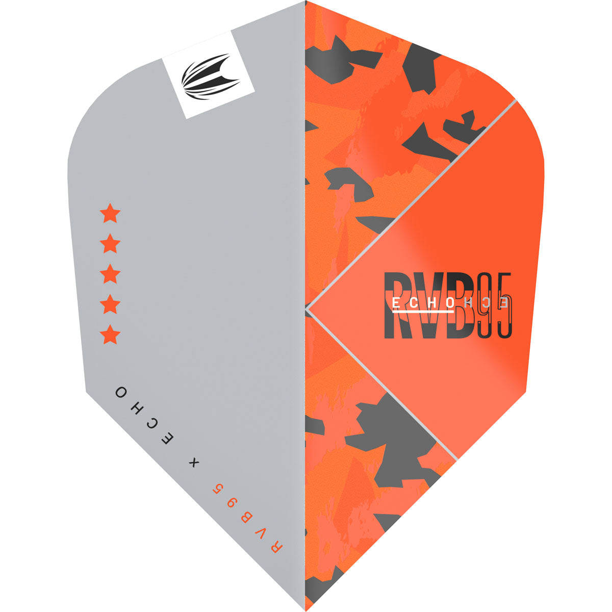 Raymond van Barneveld RVB95 Echo Pro.Ultra Ten-X Dart Flights by Target