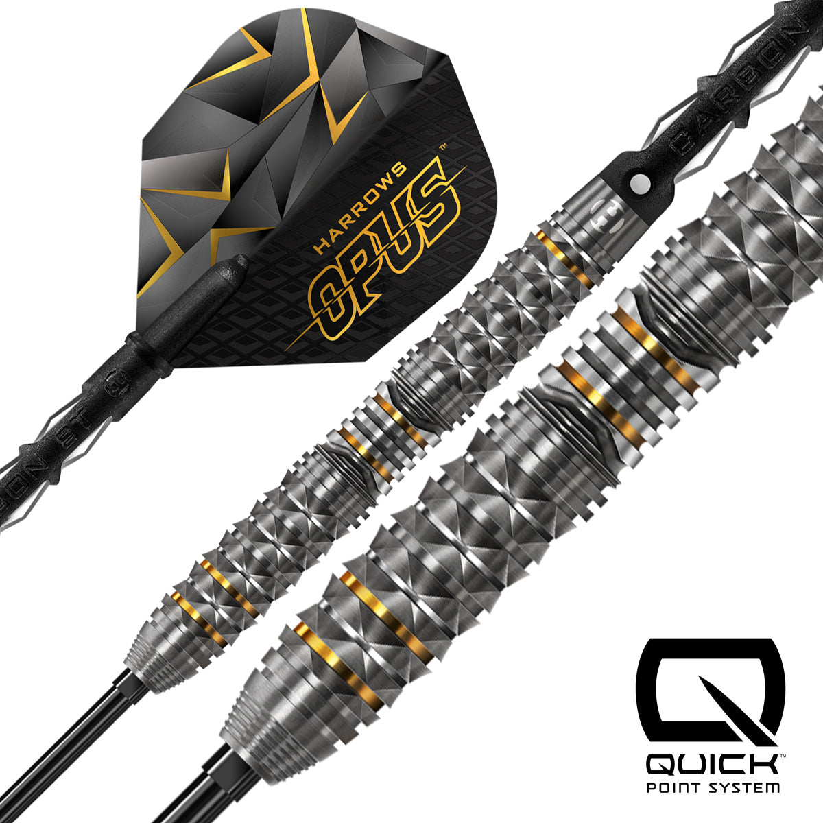 Harrows Opus 90% Tungsten QP Steel Tip Darts