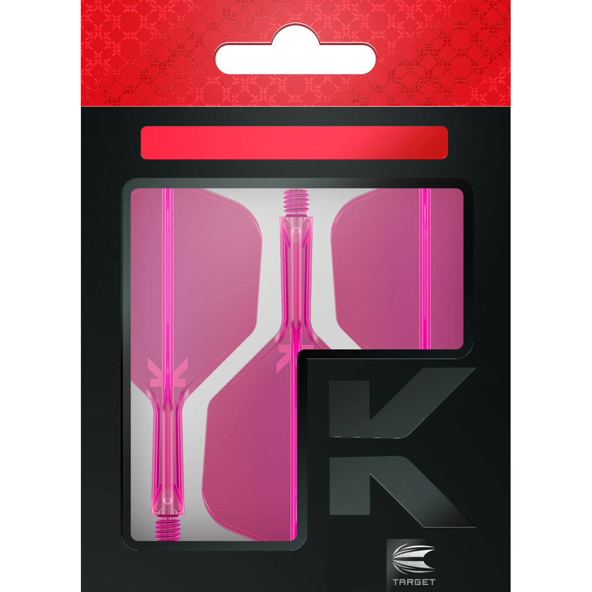 K-Flex Neon Pink No6 One Piece Dart Flights by Target