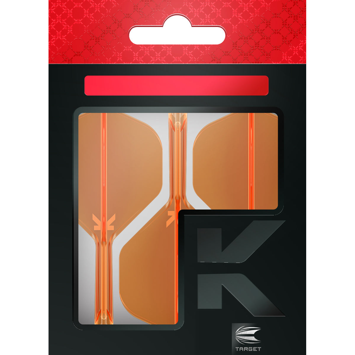 K-Flex Neon Orange No2 One Piece Dart Flights by Target