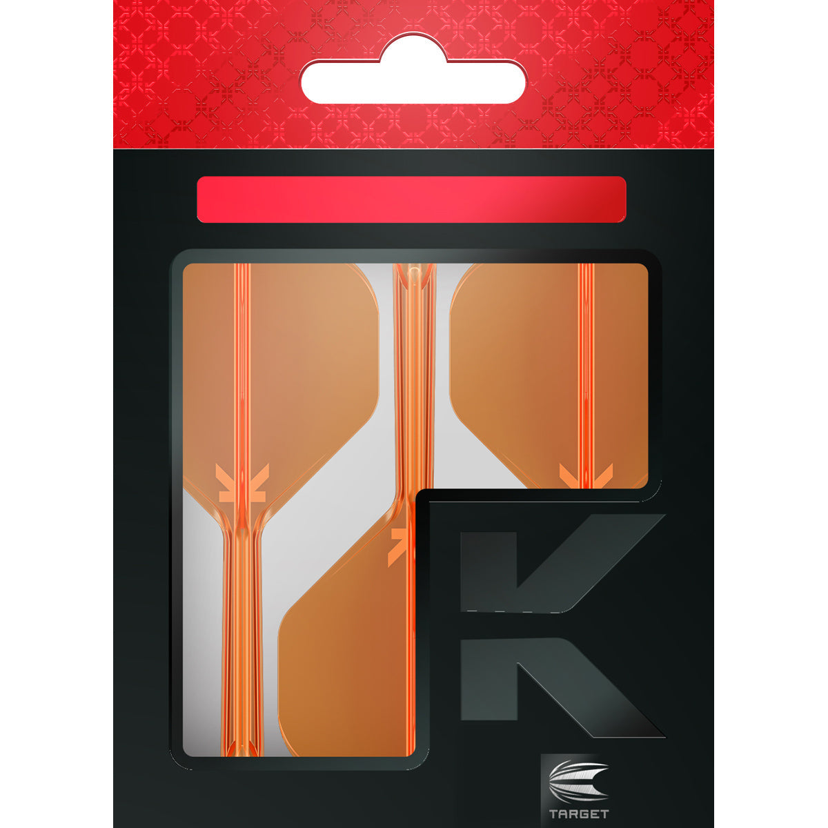 K-Flex Neon Orange No2 One Piece Dart Flights by Target