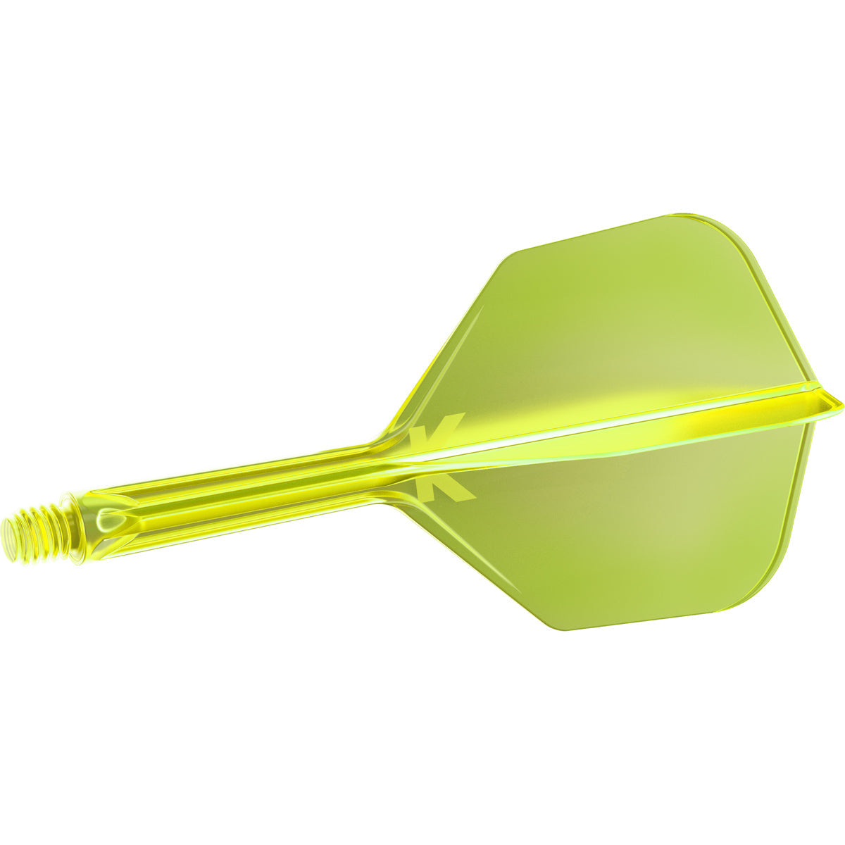 K-Flex Neon Yellow No6 One Piece Dart Flights by Target