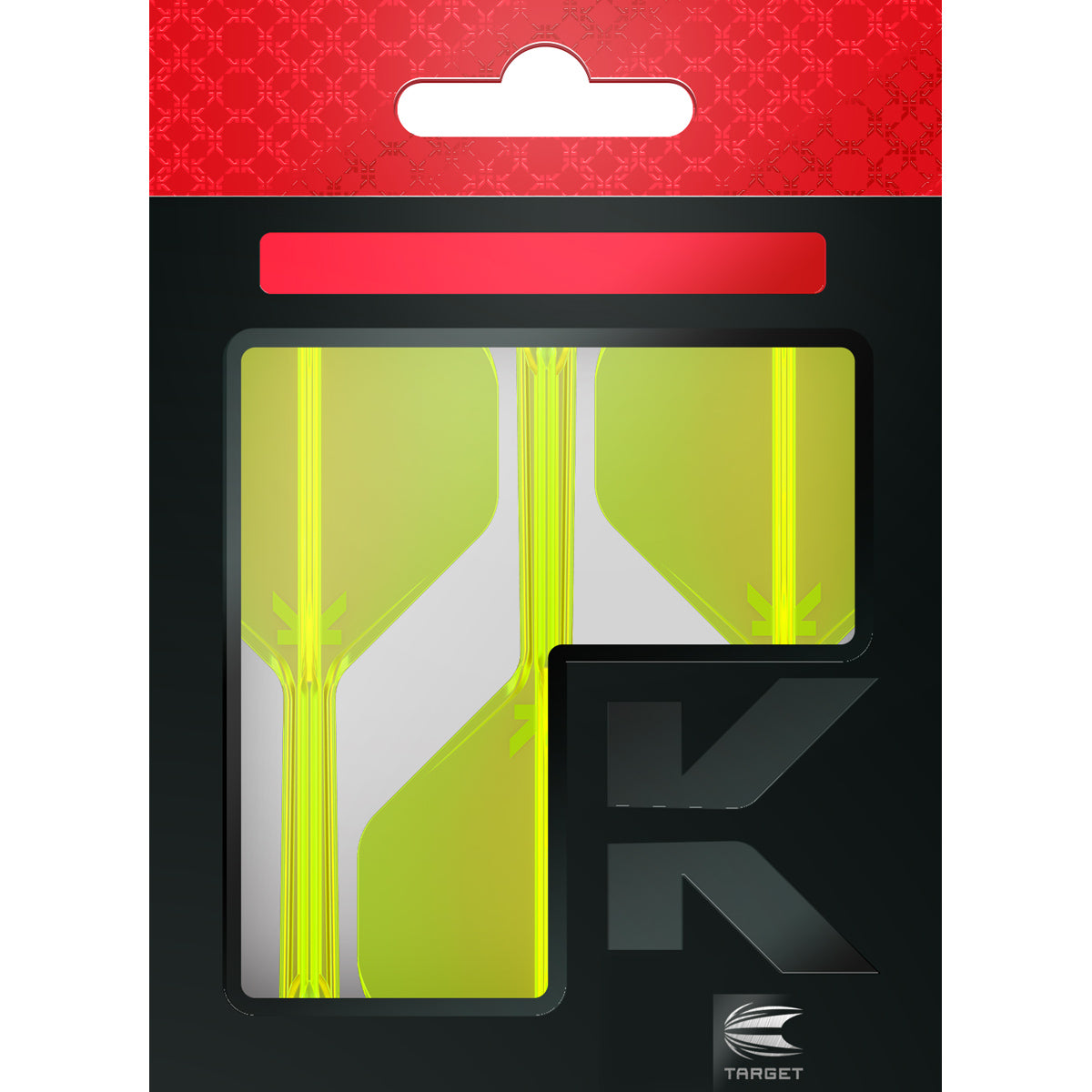 K-Flex Neon Yellow No2 One Piece Dart Flights by Target
