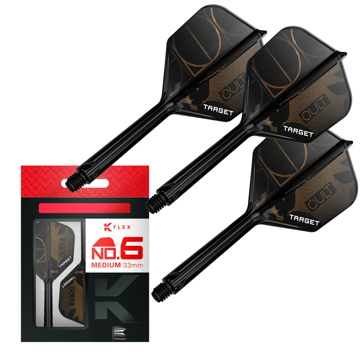 Target K-Flex Cult No6 One Piece Dart Flights