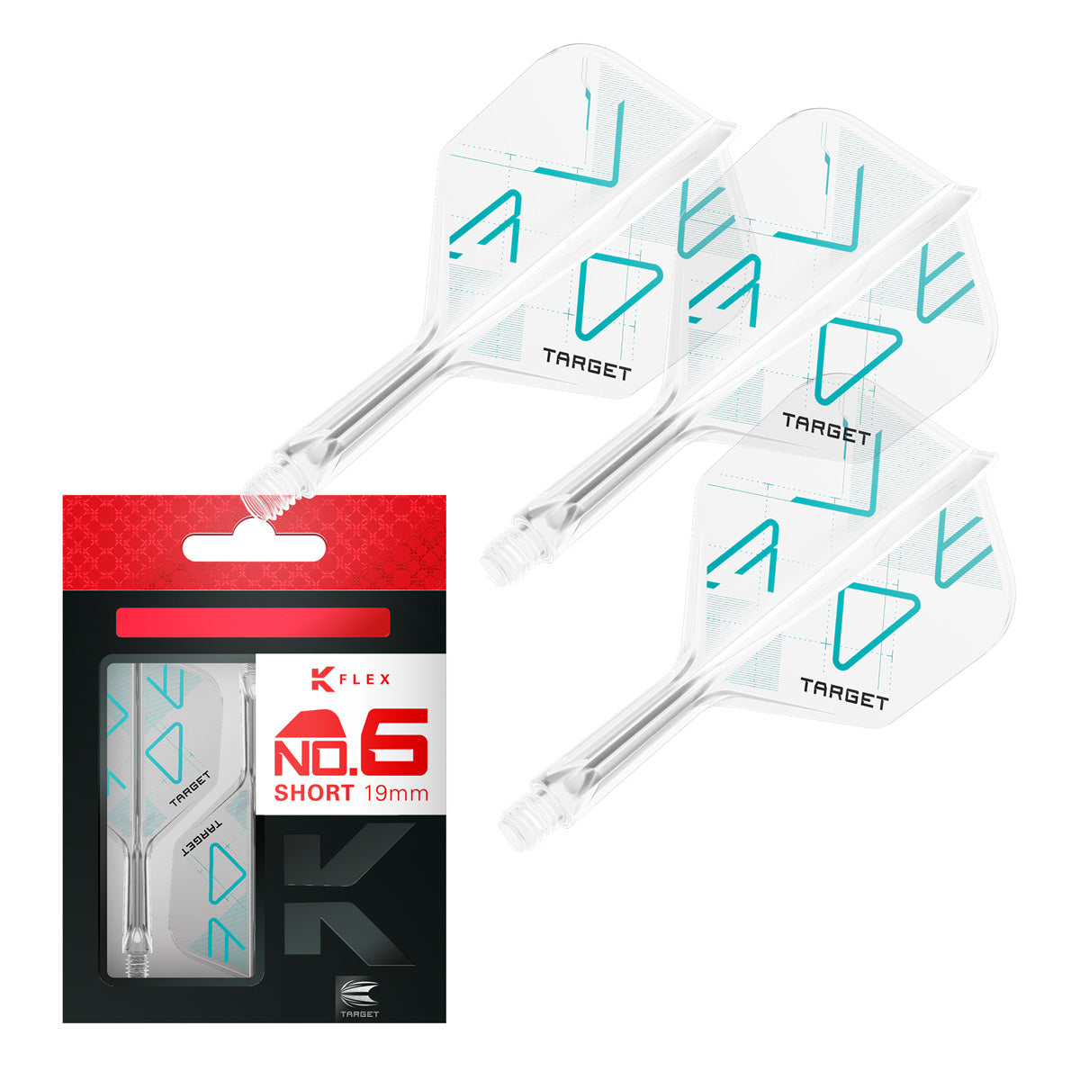 Target K-Flex Rove No6 One Piece Dart Flights