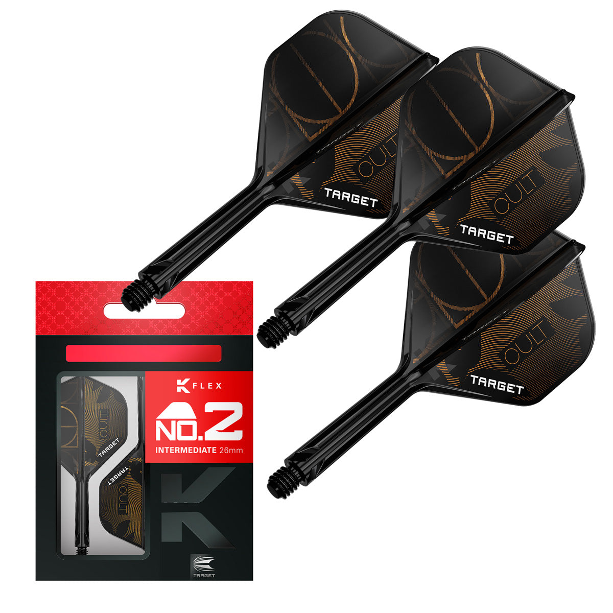 Target K-Flex Cult No2 One Piece Dart Flights
