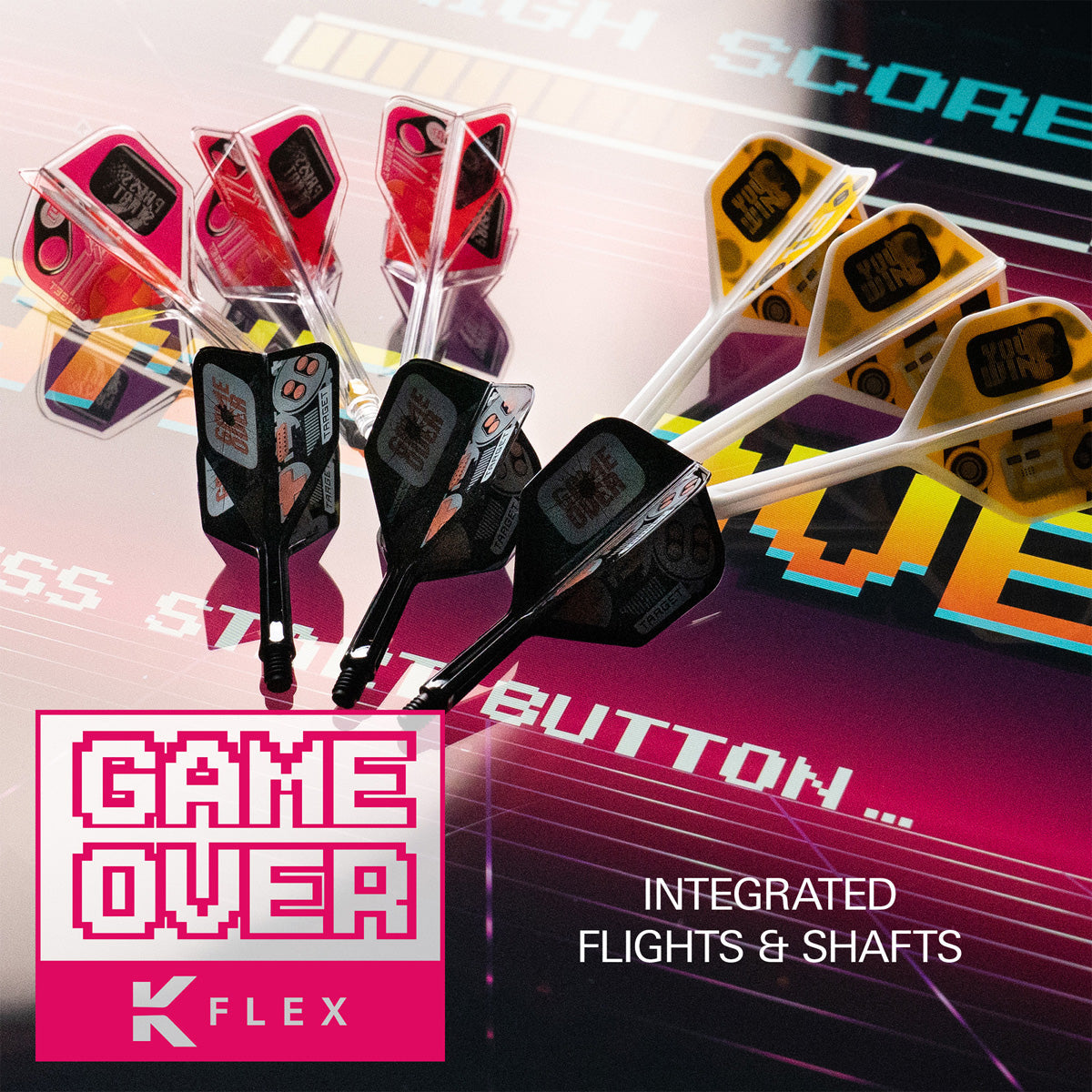 Target K-Flex You Win No6 Integrated Flights & Shafts