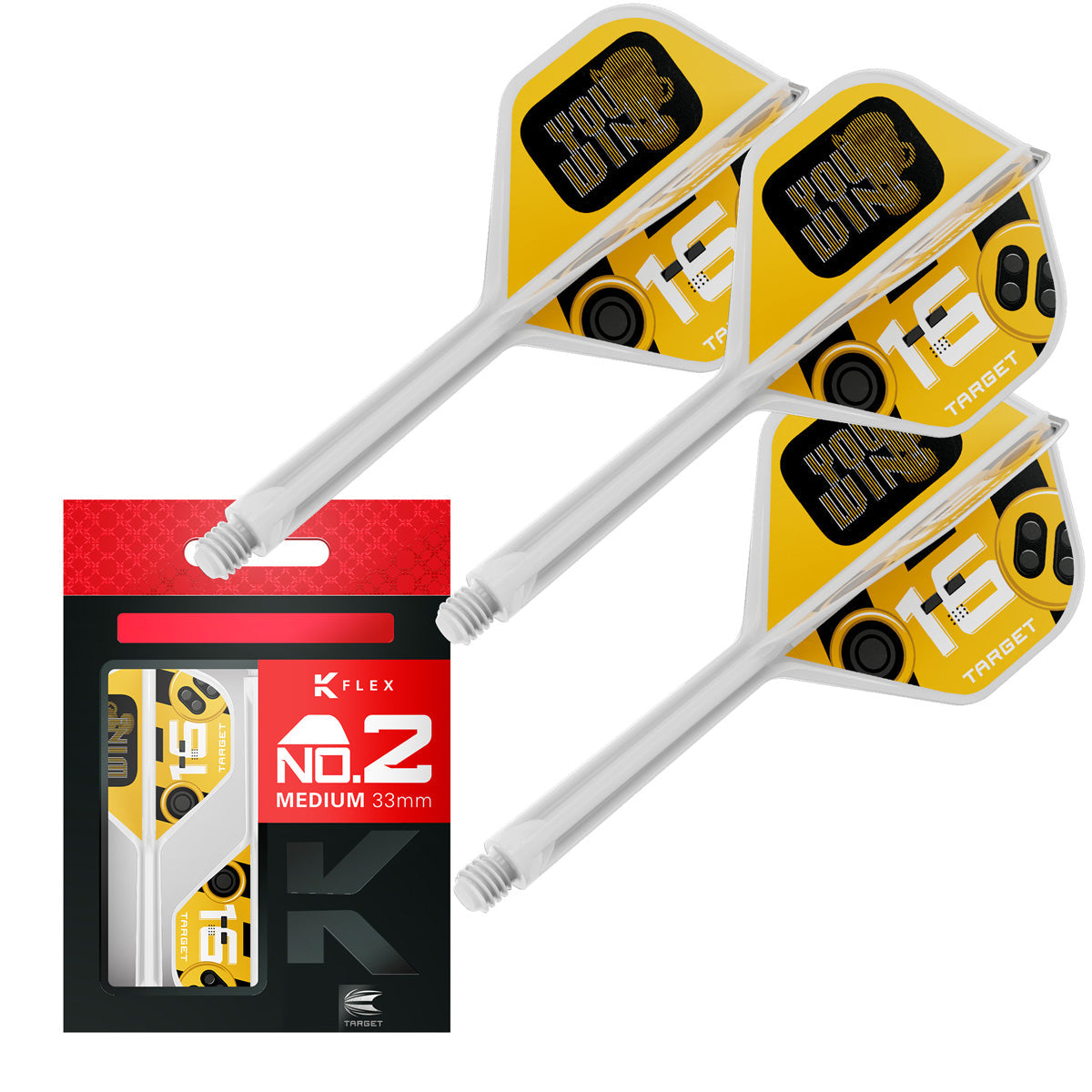 Target K-Flex You Win No2 Integrated Flights & Shafts