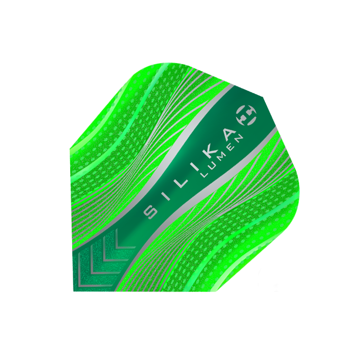 Silika Lumen - Patented Tough Crystalline Coated Flights - No6 Dart Flights by Harrows