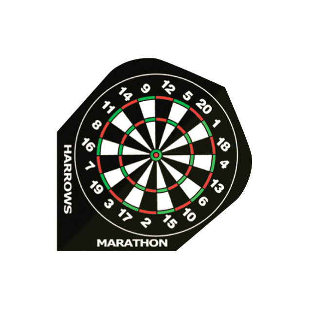 Marathon - Dartboard No6 Dart Flights by Harrows