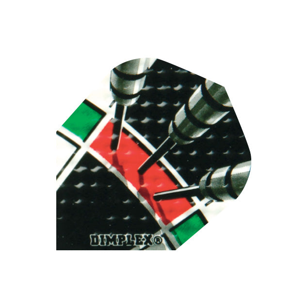 Dimplex - Treble 20 No6 Dart Flights by Harrows