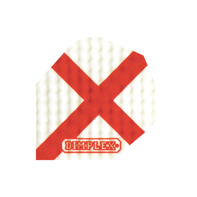 Dimplex - St Georges Cross No6 Dart Flights by Harrows