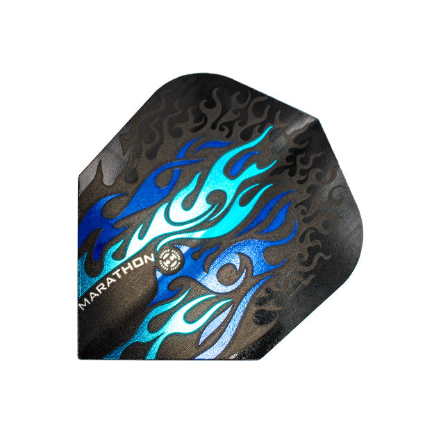 Marathon - Blaze No6 Dart Flights by Harrows