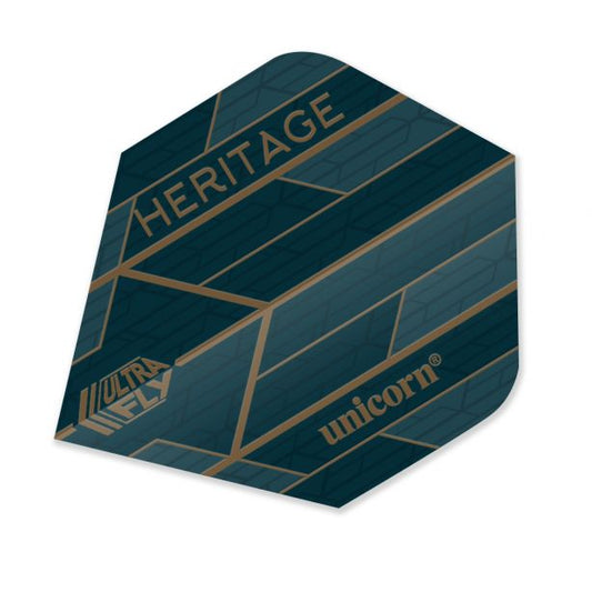 Unicorn Ultra Fly Dart Flights, Heritage, No2 Shape, 100 Micron