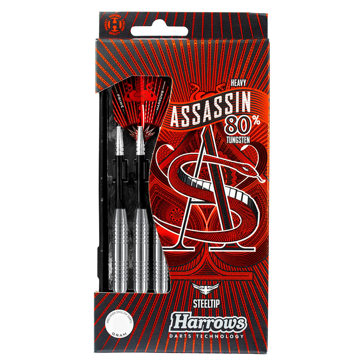 Harrows Assassin Ringed Heavy 80% Tungsten Darts
