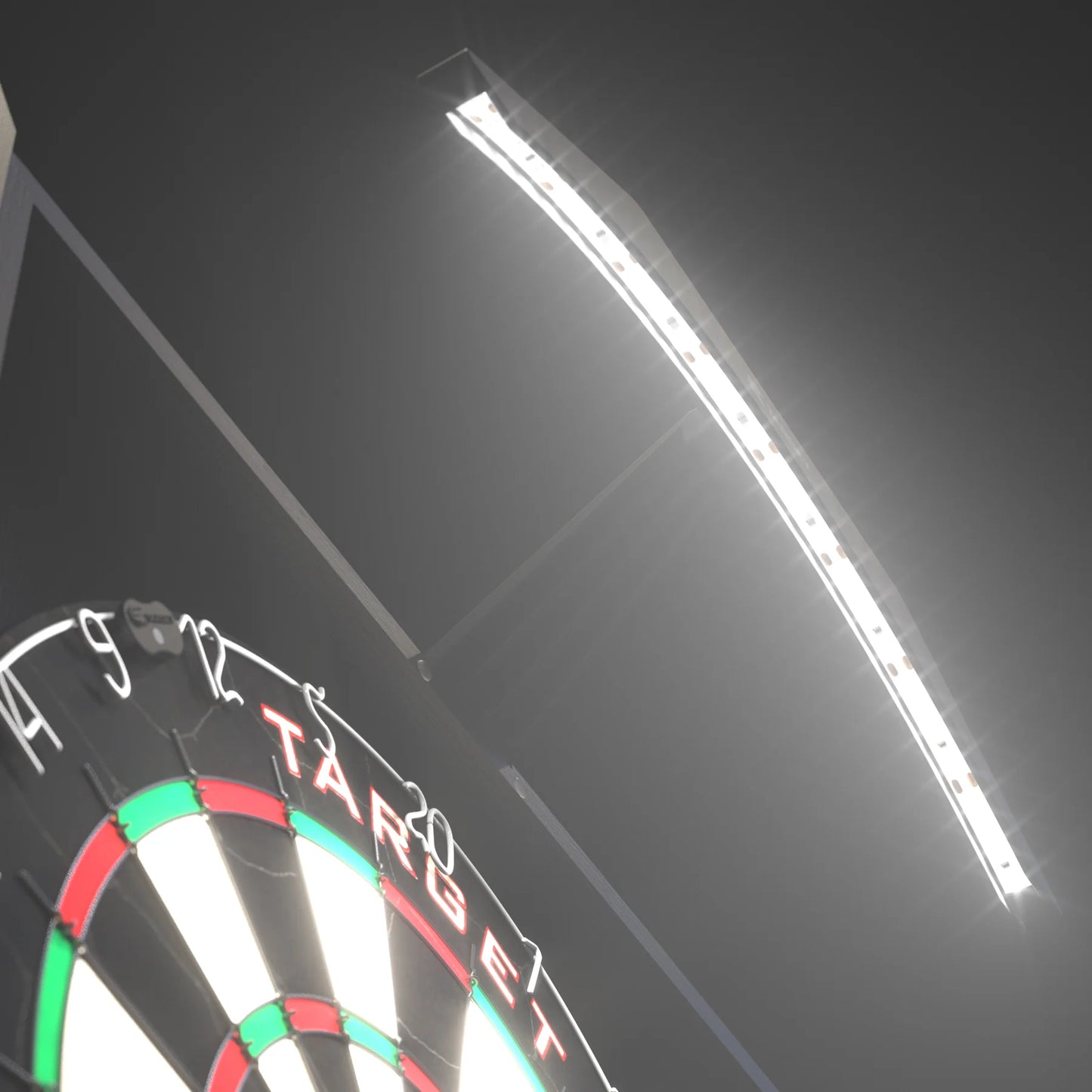 Target ARC Cabinet, Complete Darts Centre with Lighting