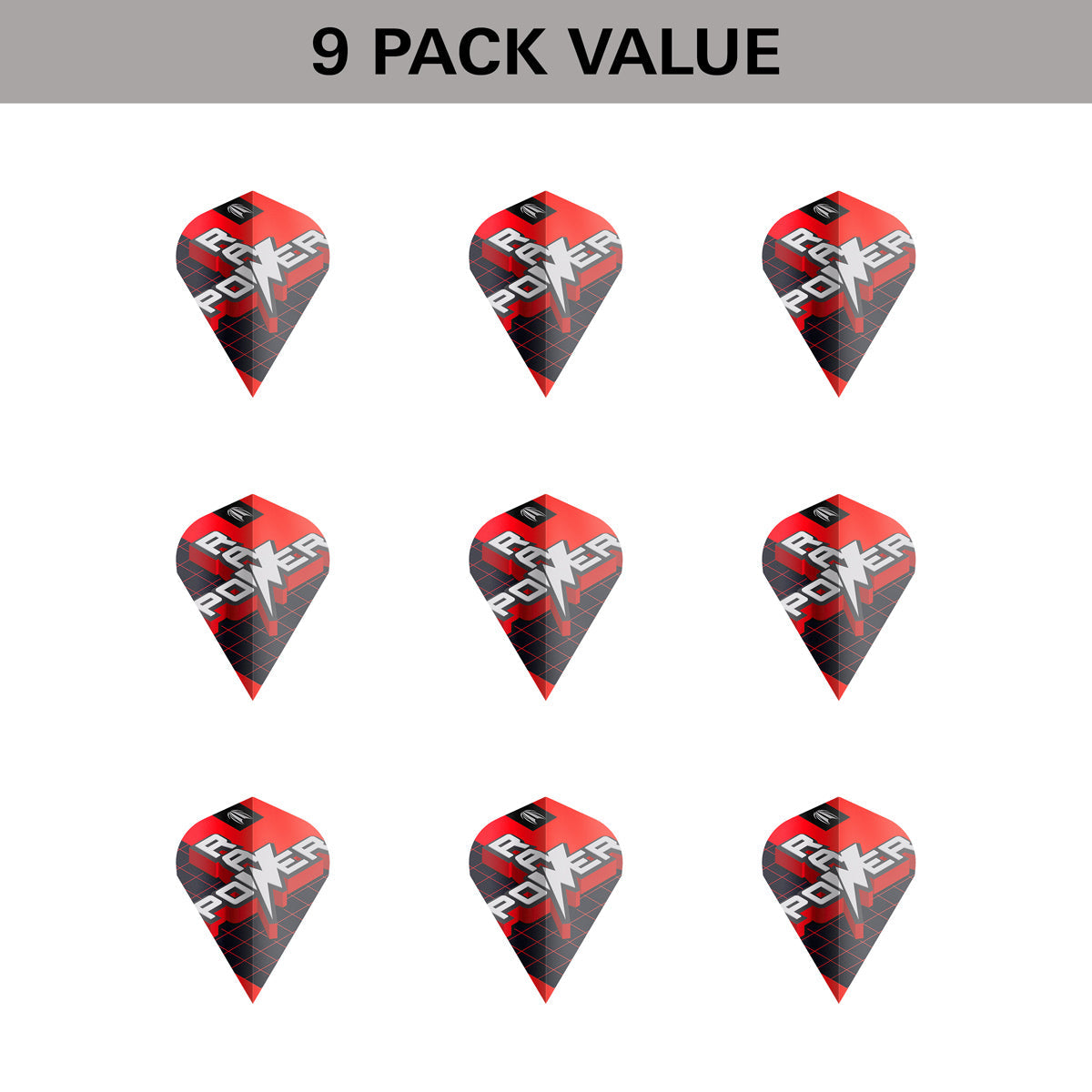 Phil Taylor Raw Power G11 Pro Ultra Dart Flights x 3 Sets by Target