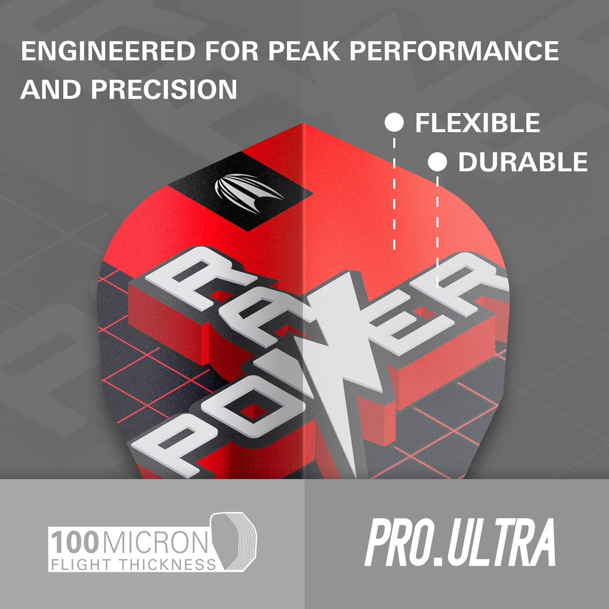 Phil Taylor Raw Power G11 Pro Ultra Dart Flights x 3 Sets by Target