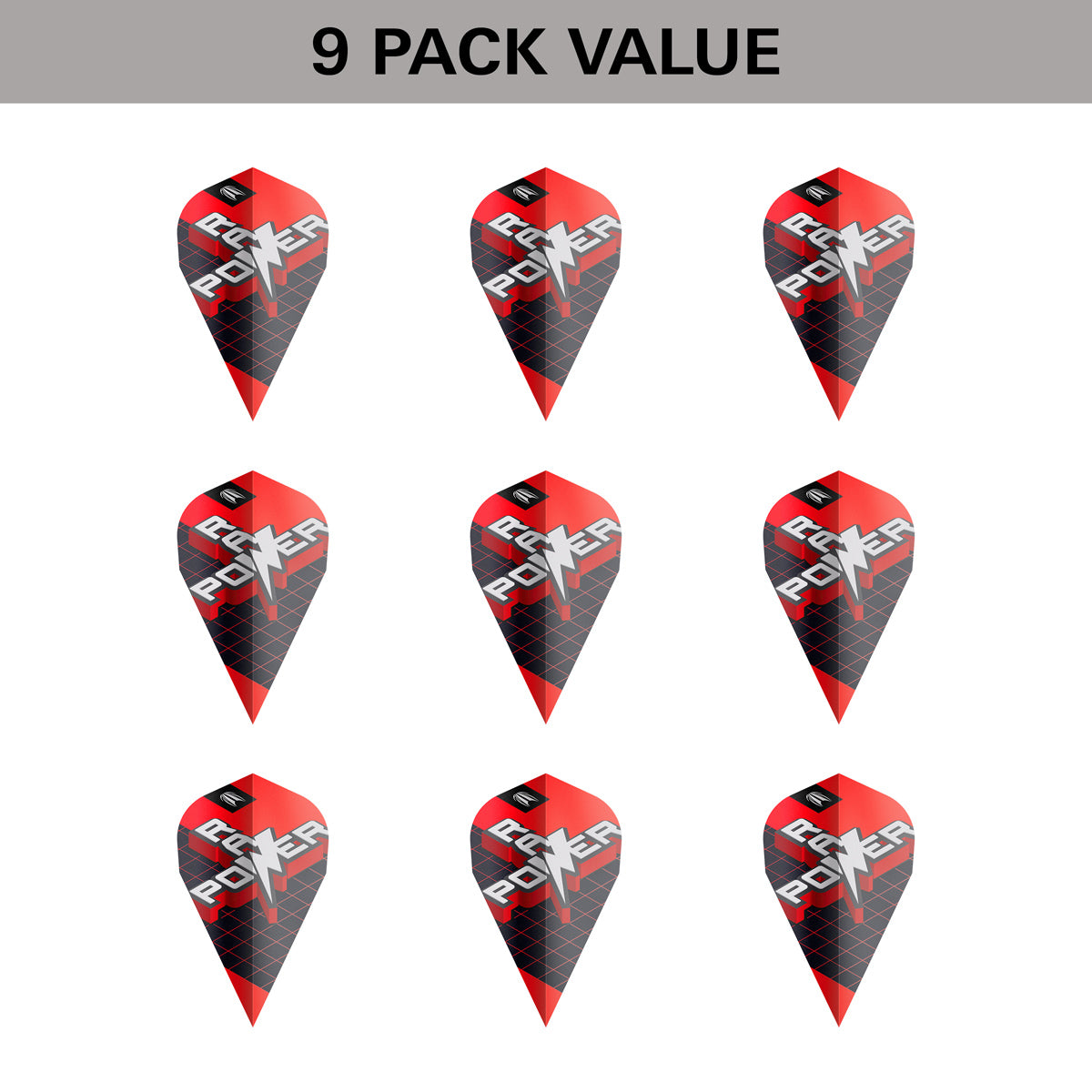 Phil Taylor Raw Power G11 Pro Ultra Dart Flights x 3 Sets by Target