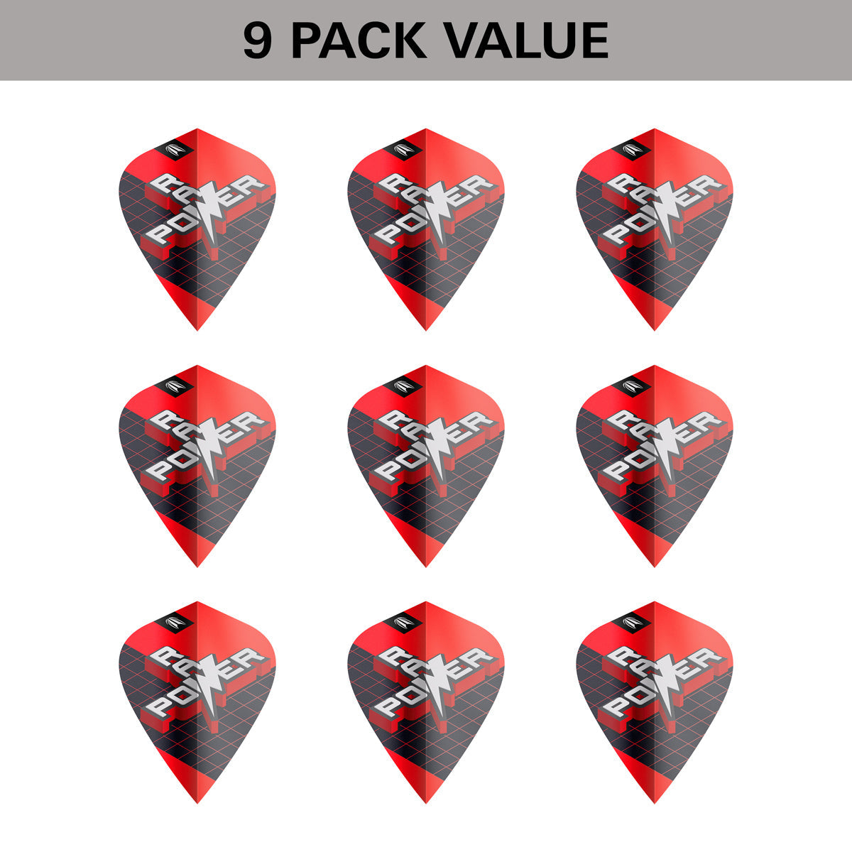 Phil Taylor Raw Power G11 Pro Ultra Dart Flights x 3 Sets by Target