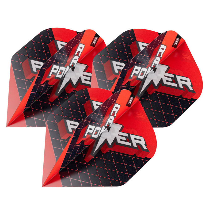 Phil Taylor Raw Power G11 Pro Ultra Dart Flights by Target No 2 Shape