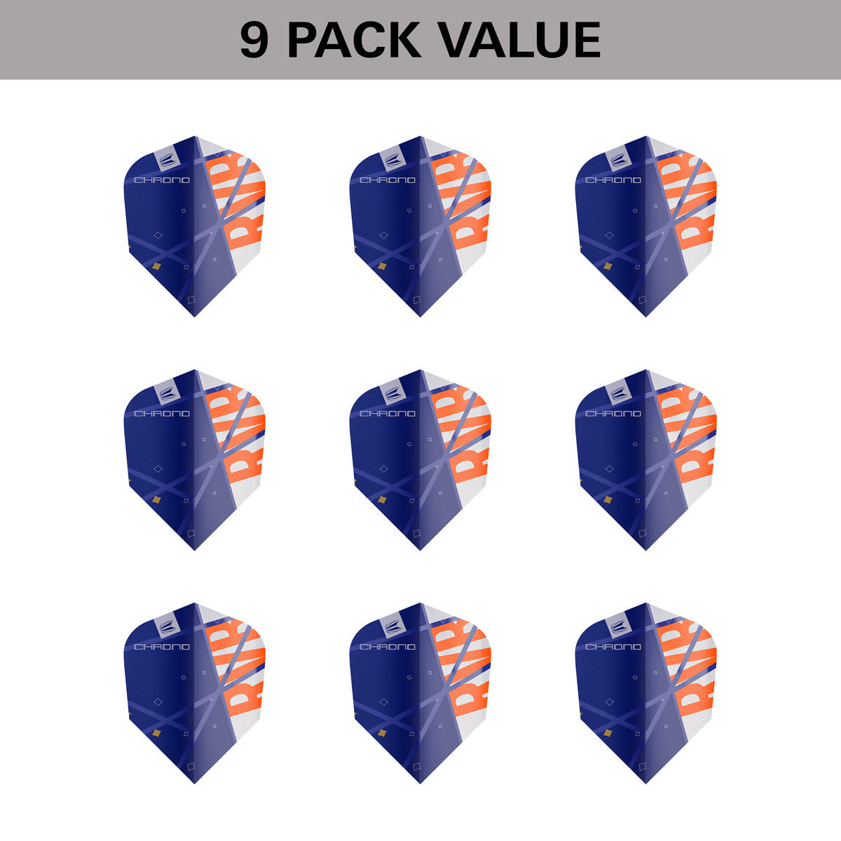 Raymond Van Barneveld Chrono Pro Ultra Dart Flights x 3 Sets by Target