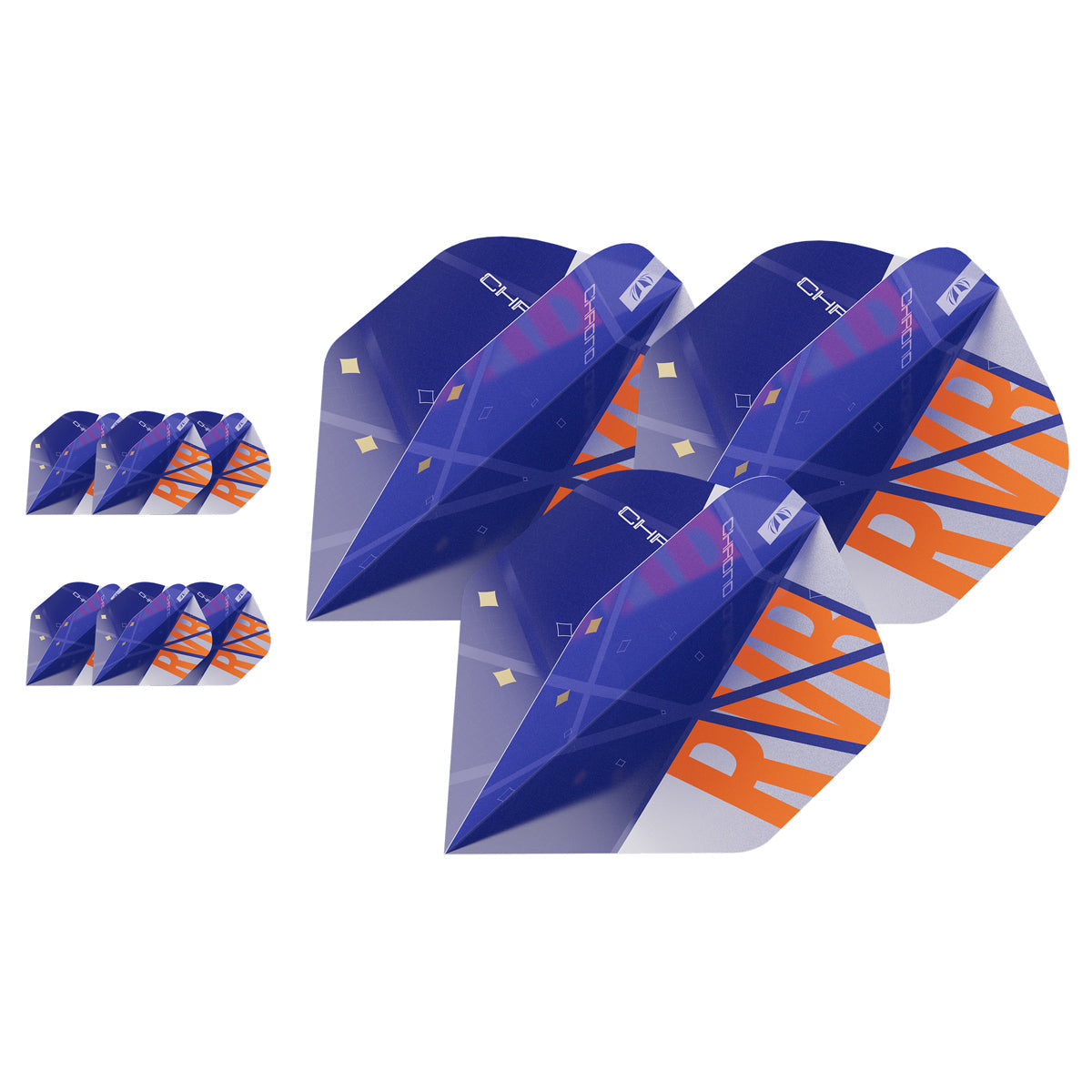 Raymond Van Barneveld Chrono Pro Ultra Dart Flights x 3 Sets by Target