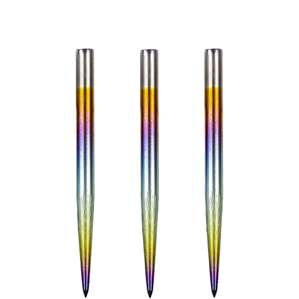 Bulls Rainbow Dart Points - Steel Tip - Smooth