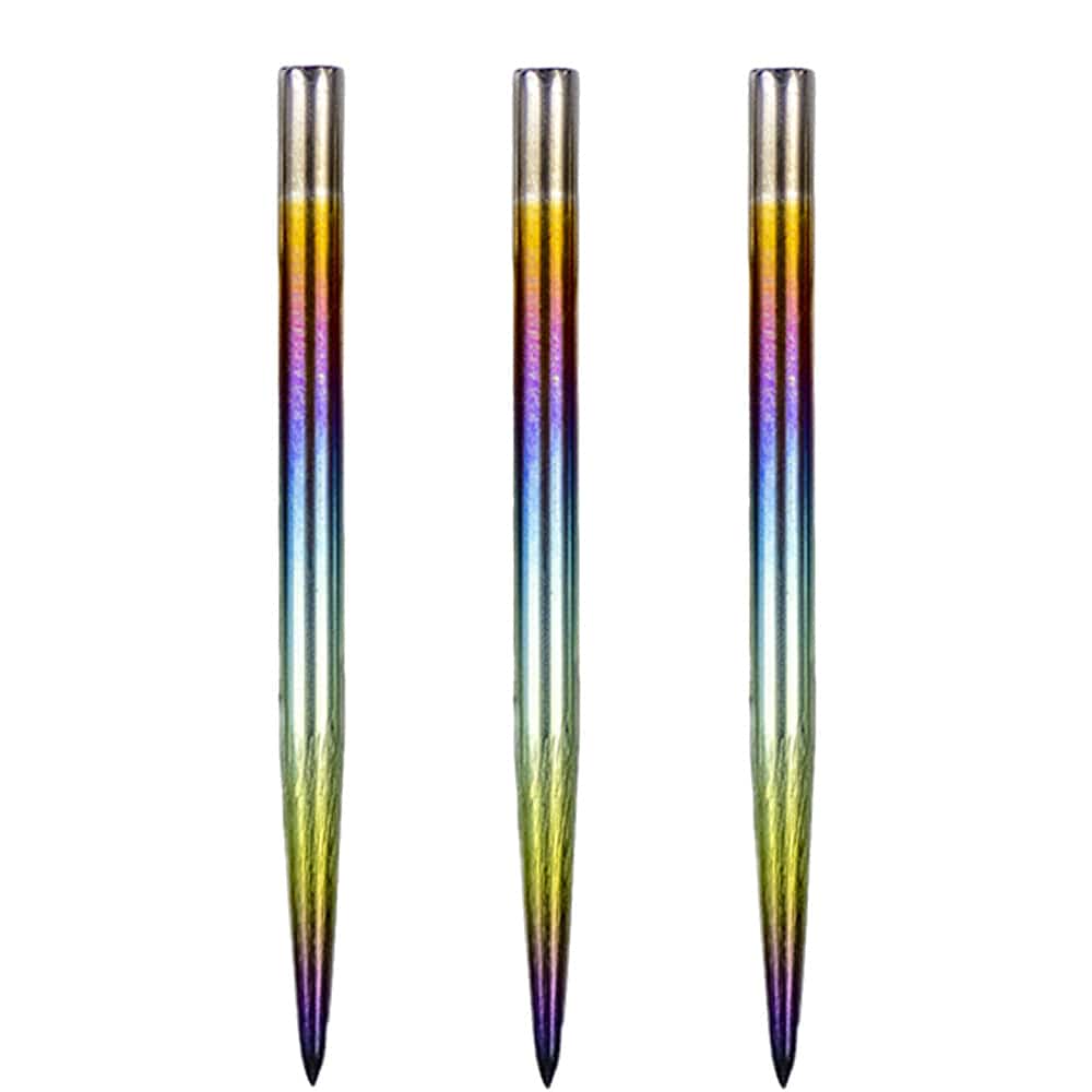 Bulls Rainbow Dart Points - Steel Tip - Smooth