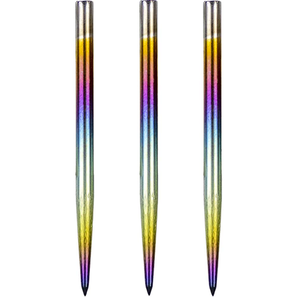 Bulls Rainbow Dart Points - Steel Tip - Smooth