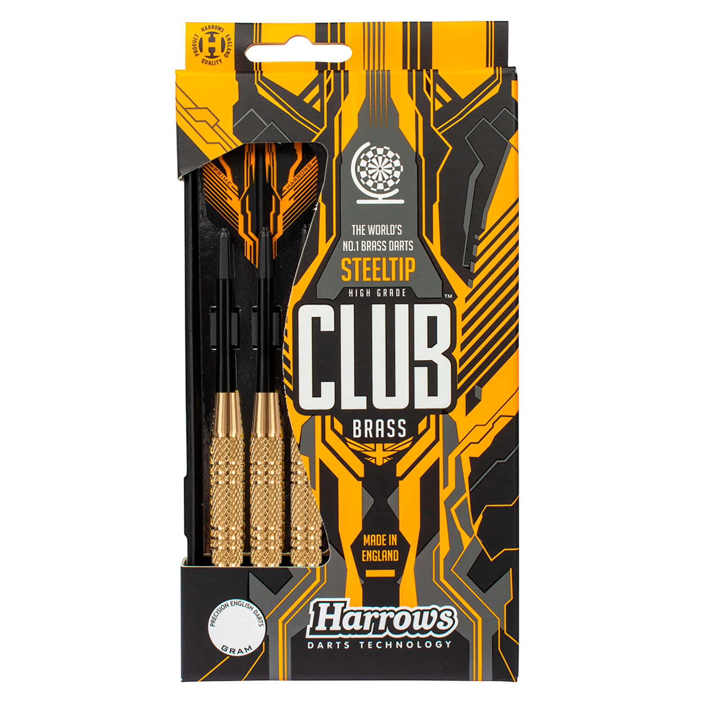 Club Brass 18gK Steel Tip Darts