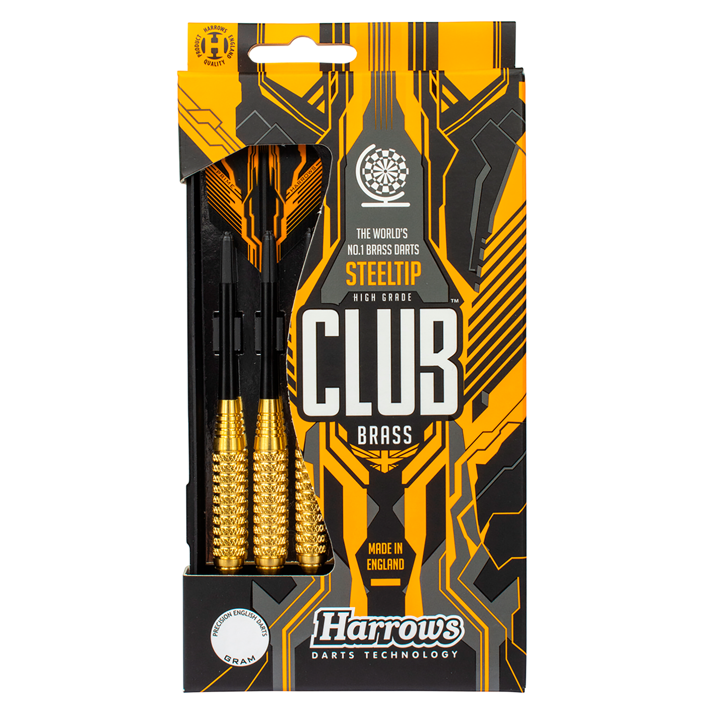 Club Brass 20gK Steel Tip Darts