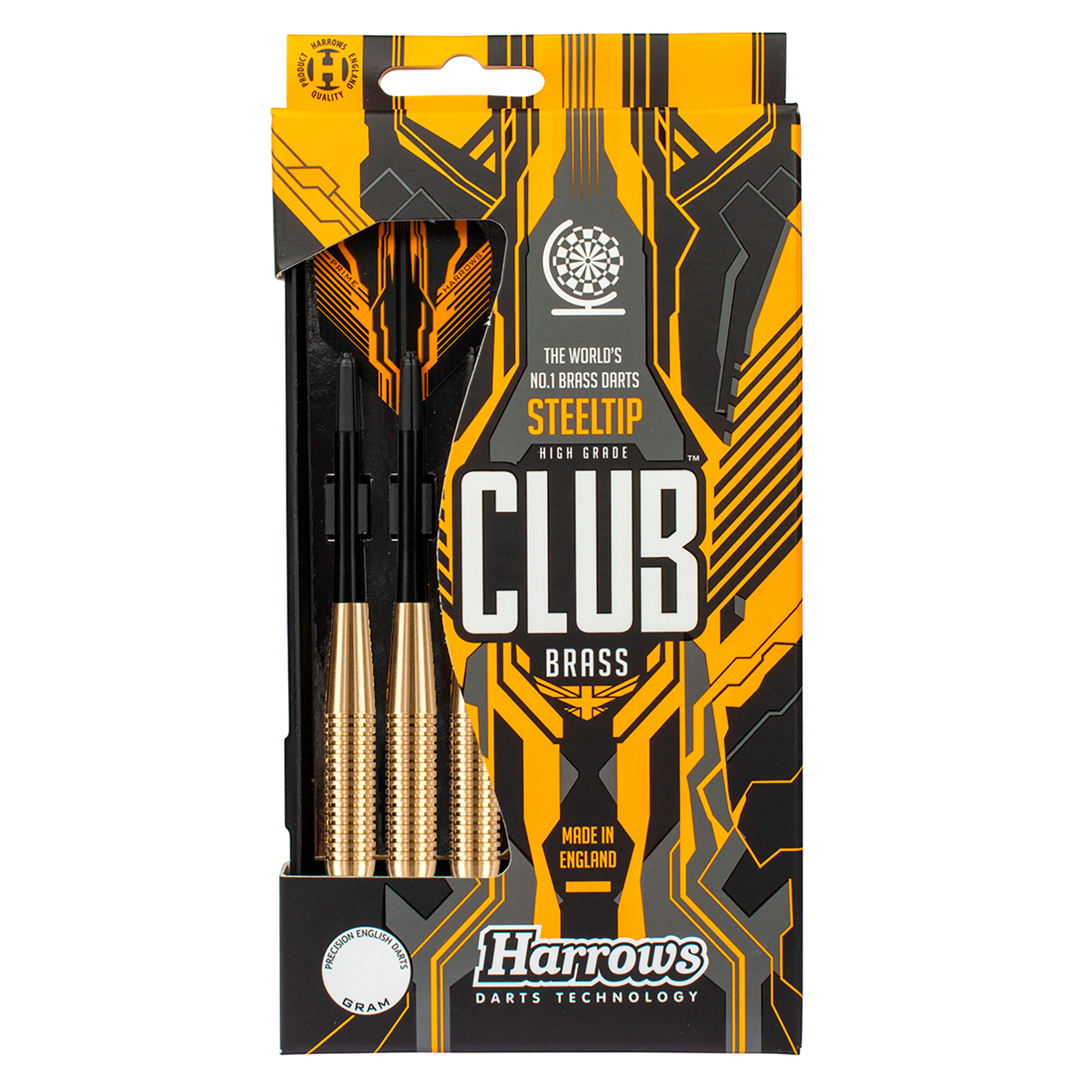 Club Brass 27gR Steel Tip Darts