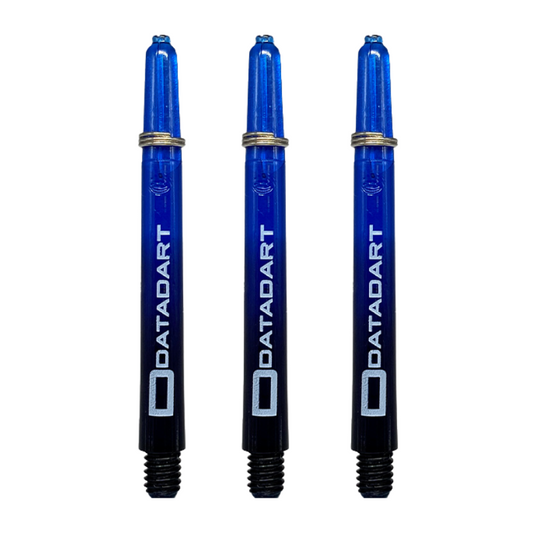 Datadart Argon Dart Stems, Blue, Medium Length