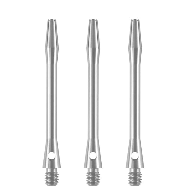 Datashaft Alloy Aluminium Dart Stems, Medium Length