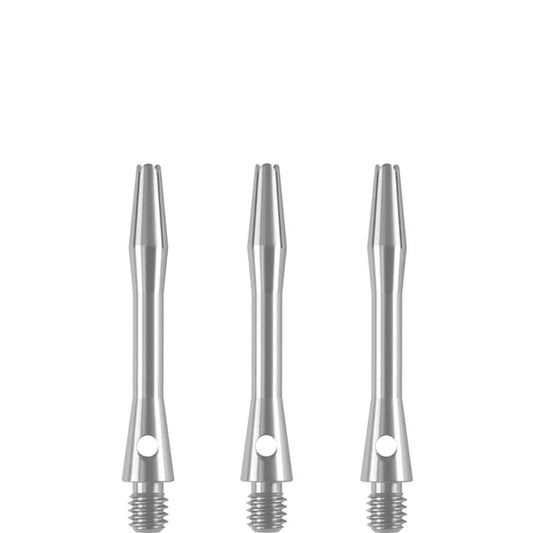 Datashaft Alloy Aluminium Dart Stems, Short Length