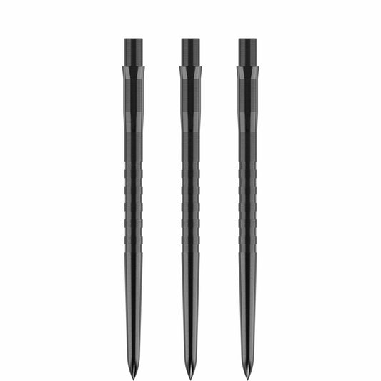Mission Caliburn 38mm EVO Dart Points, Grooved, Black