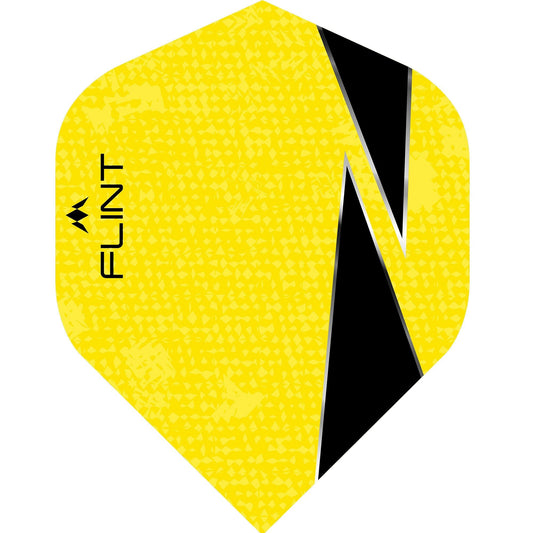 Mission Flint-X Dart Flights, Yellow, No 2 Shape, 100 Micron