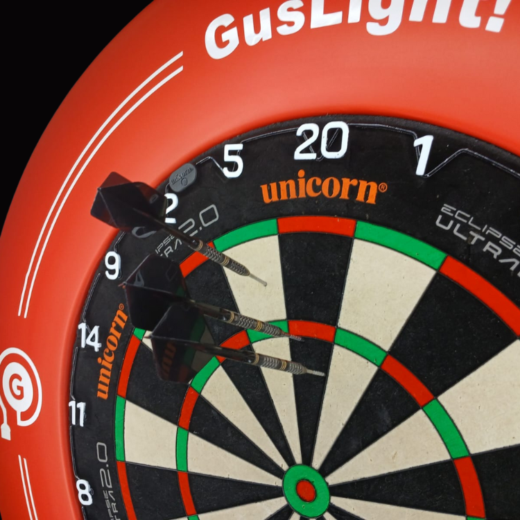 Gus Light Dartboard Light Ring, No Shadows, All Precision