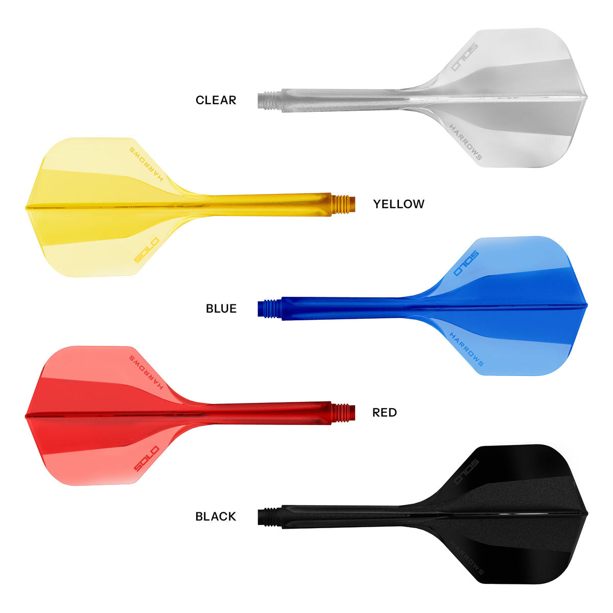 Harrows Solo Integrated Flights & Shafts No2