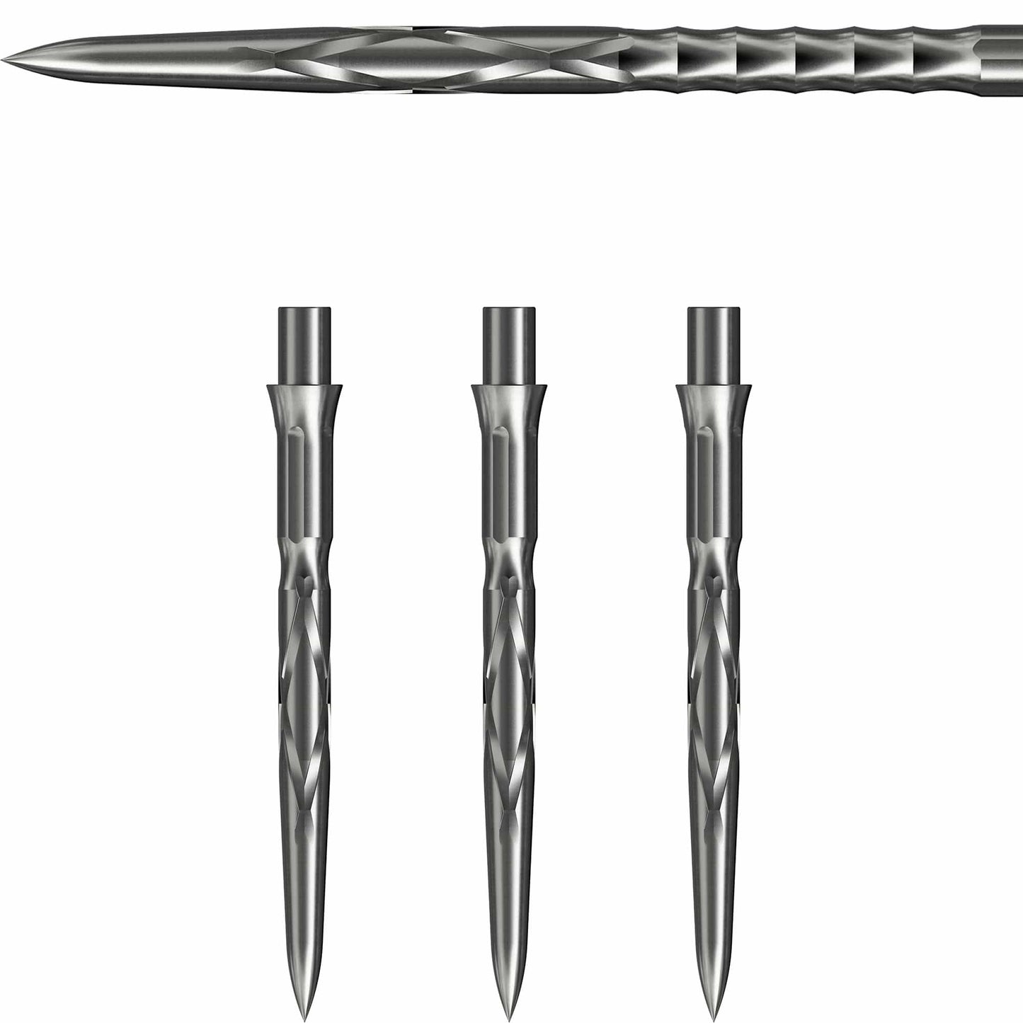 Caliburn Evo Dart Points - HAN G2 - Silver