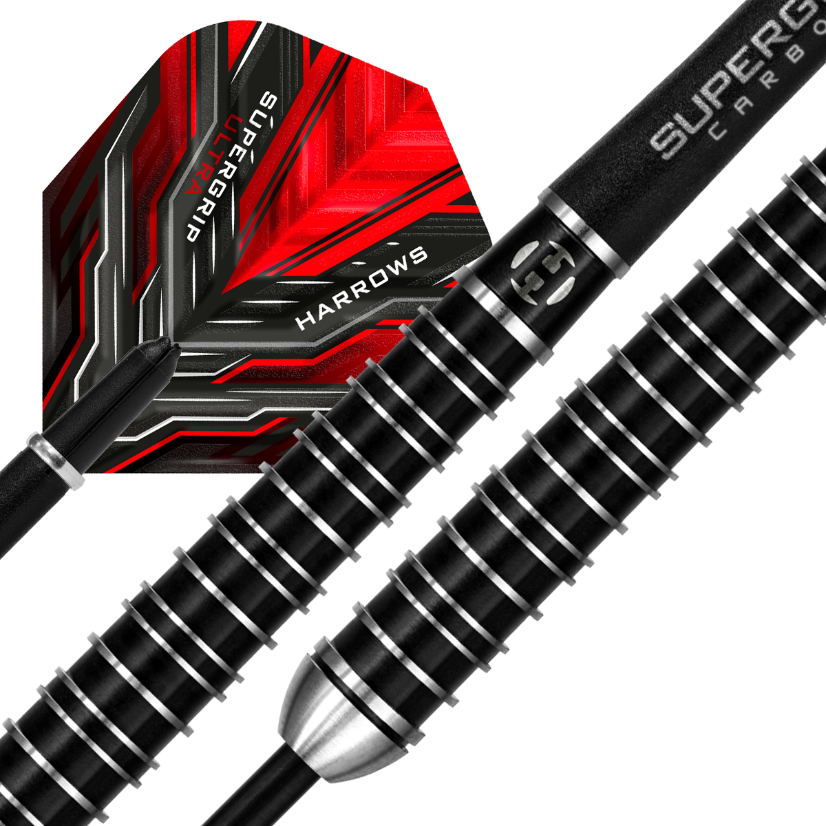 Harrows Supergrip Ultra 90% Tungsten Steel Tip Darts